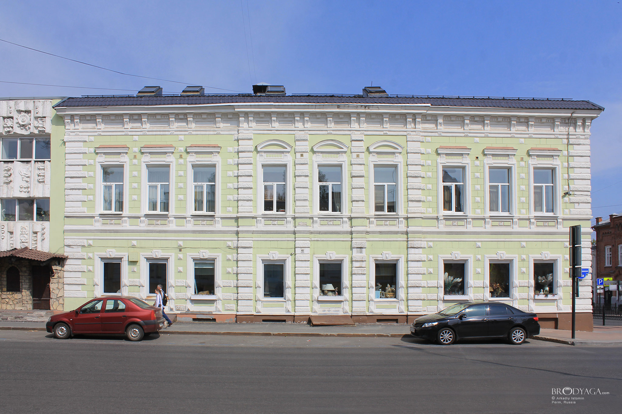 ул. Сибирская, 25 (Екатерининская ул., 68А), Пермь